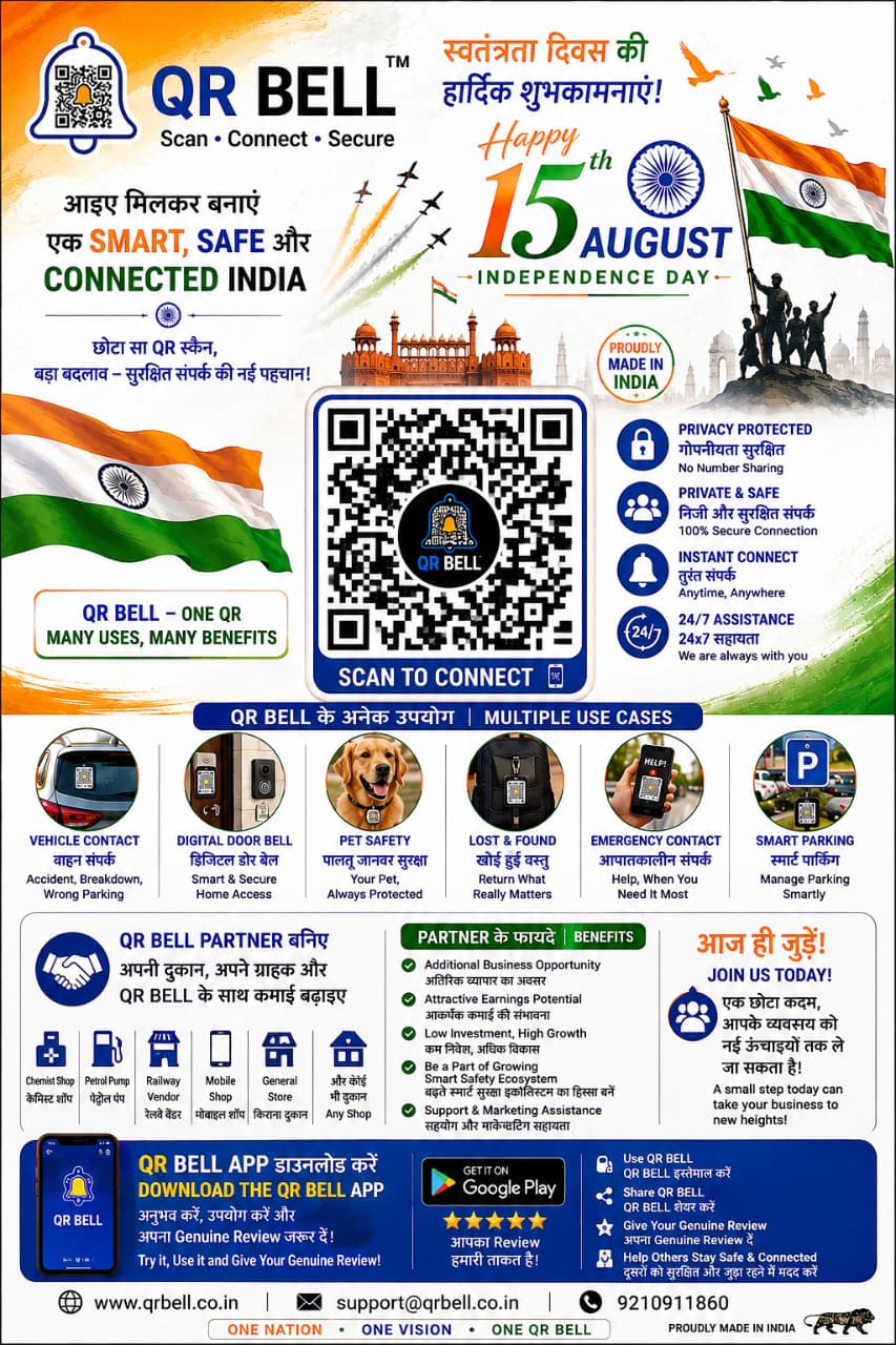 QR Bell Independence Day